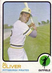 1973 Topps Baseball Cards      225     Al Oliver